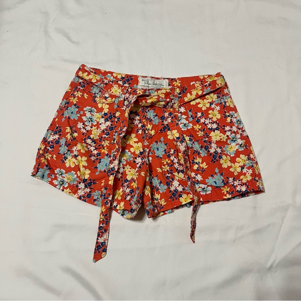 WHOAU floral shorts